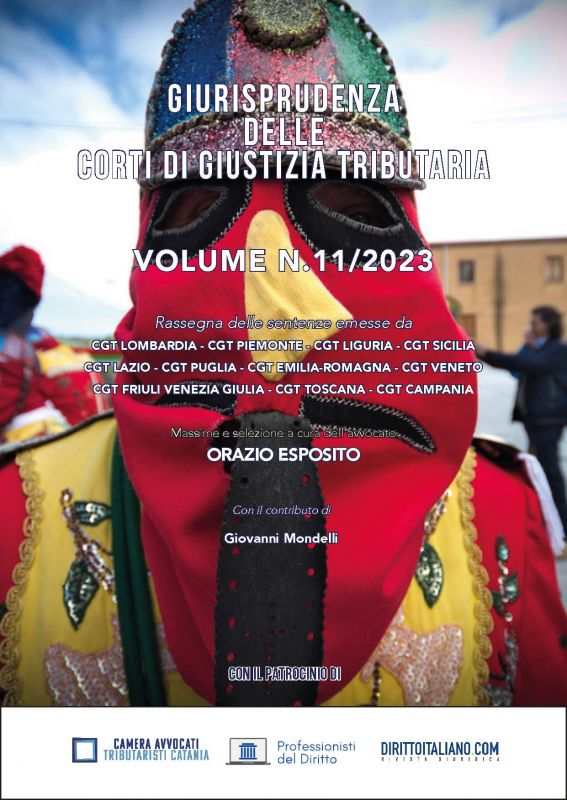 Copertina di Giurisprudenza delle Corti di Giustizia Tributaria	