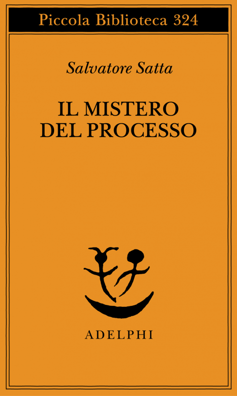 Copertina di Il mistero del processo , scritto da Salvatore Satta