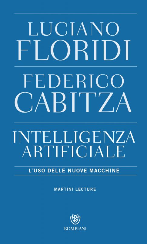 Copertina di Intelligenza artificiale, scritto da Luciano Floridi