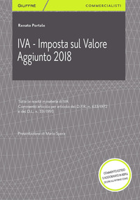 Copertina di IVA - Imposta sul Valore Aggiunto 2013, scritto da Renato Portale