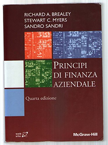 Copertina di Principi di finanza aziendale, scritto da Richard A. Brealey