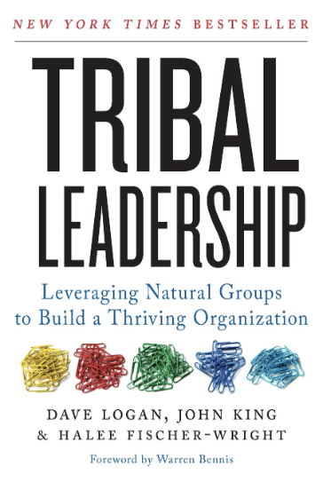 Copertina di Tribal Leadership, scritto da Dave Logan