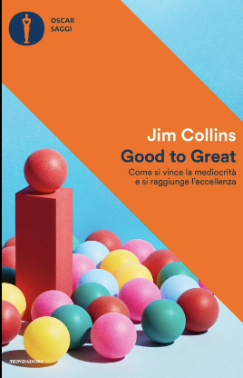 Copertina di Good to Great, scritto da Jim Collins