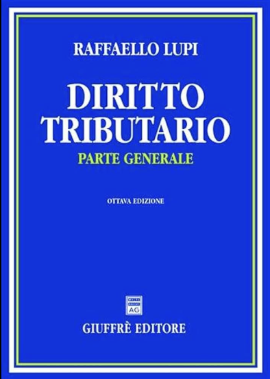 Copertina di Diritto tributario, scritto da Raffaello Lupi