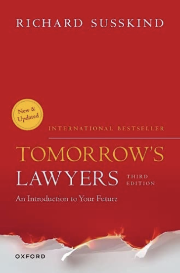 Copertina di Tomorrow's Lawyers, scritto da Richard Susskind