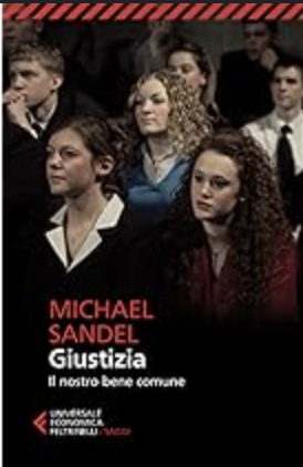 Copertina di Giustizia, scritto da Michael J. Sandel