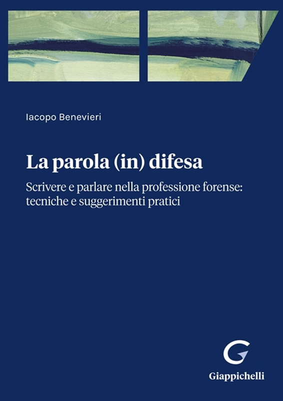 Copertina di La parola (in) difesa, scritto da Iacopo Benevieri