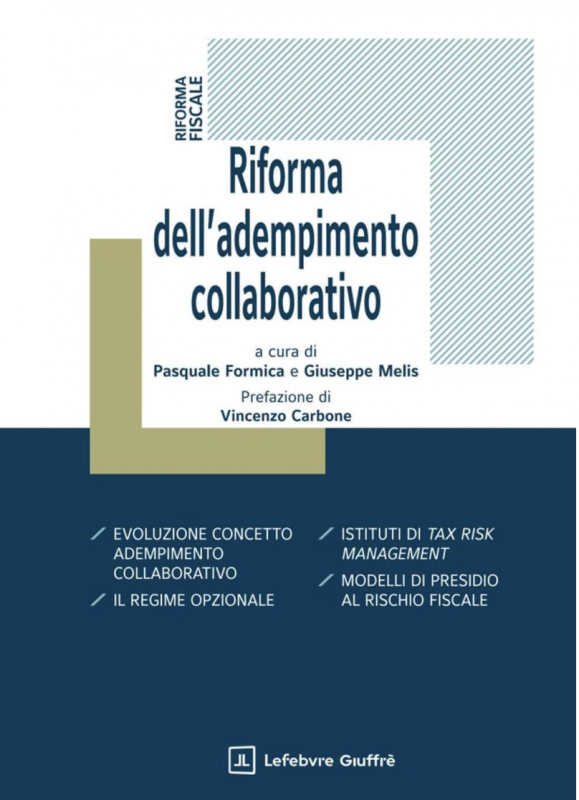 Copertina di Riforma dell’Adempimento Collaborativo, scritto da Pasquale Formica